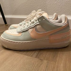 Nike Airforce 1 Shadow “Barely Green Crimson”